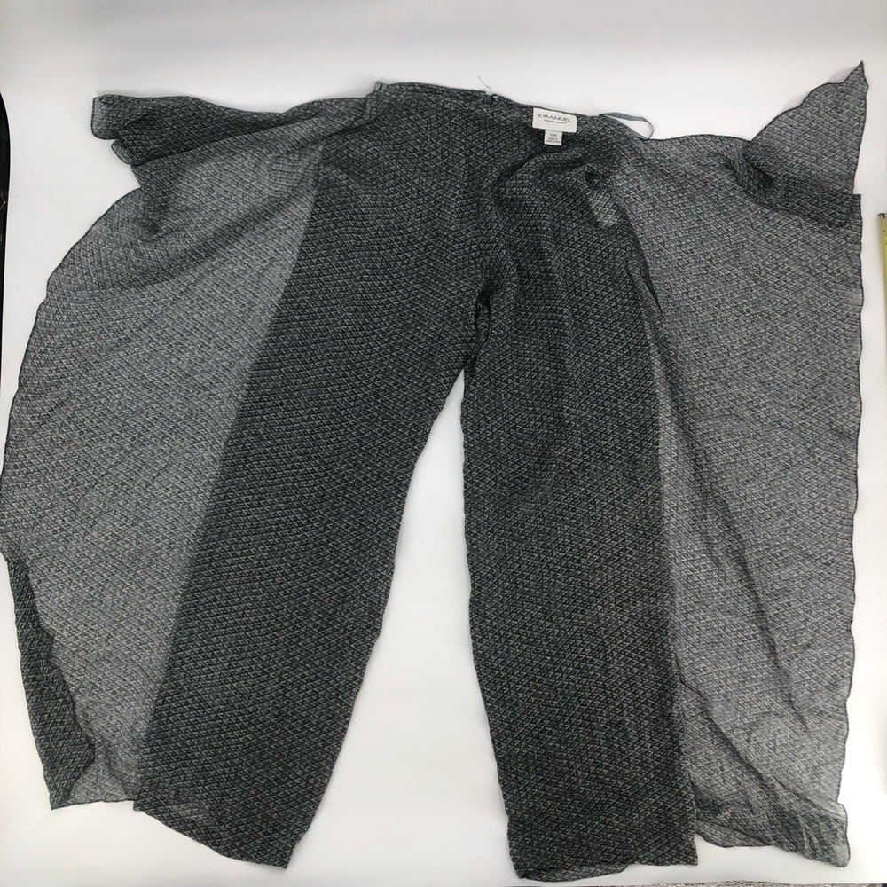 Emanuel Ungaro Silk Wide Leg Pant - Size 4 US / 38 EU